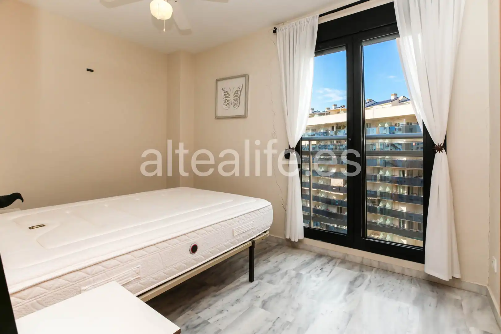 Bedroom of Apartments for sale in Villajoyosa / La Vila Joiosa  with Air Conditioner, Heating and Terrace