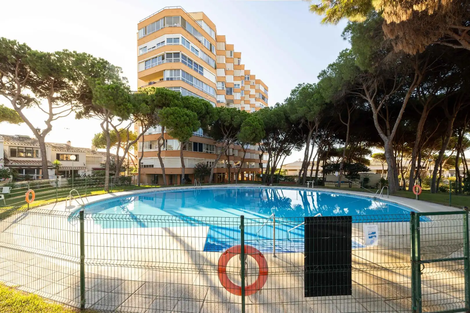 Schwimmbecken von Wohnung zum Verkauf in Mijas mit Privatgarten und Gemeinschaftspool
