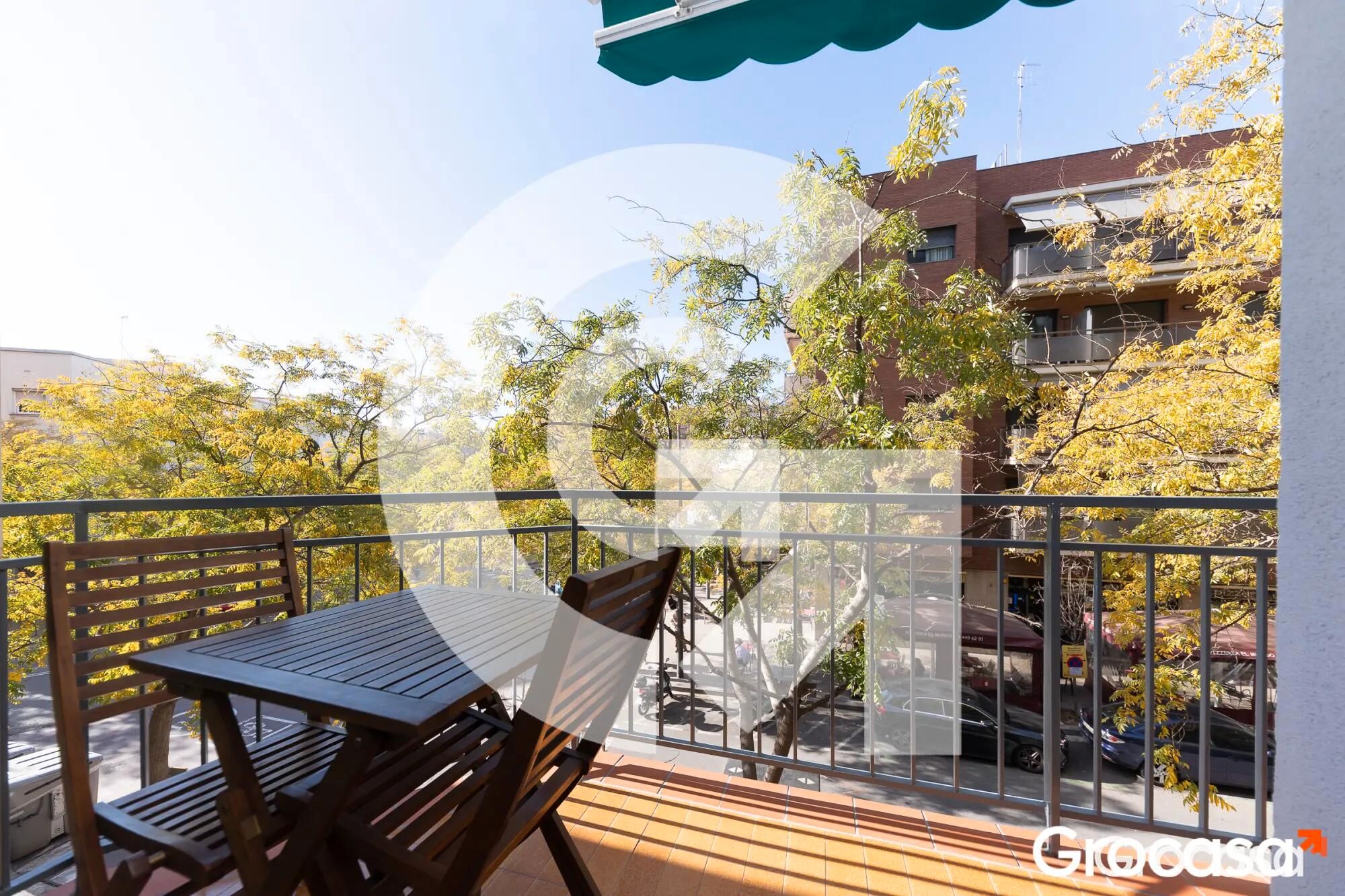Terrace of Flat for sale in  Barcelona Capital  with Air Conditioner and Balcony
