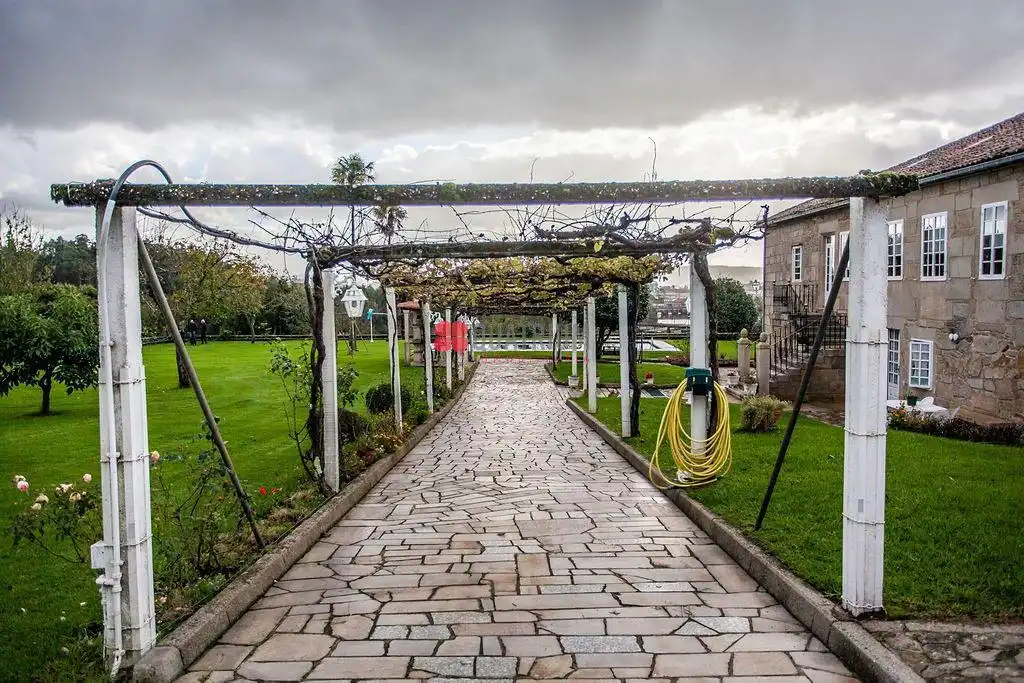 Jardí de Casa o xalet en venda en Padrón amb Jardí privat