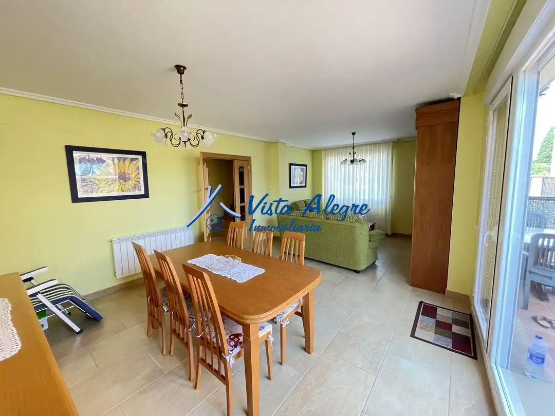 Dining room of Detached homes for sale in Haro  with Heating, Parquet flooring and Terrace