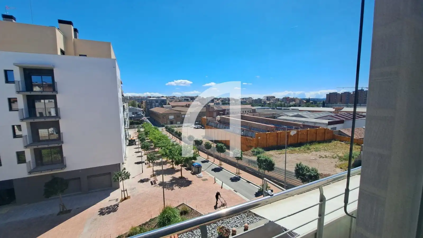 Vista exterior de Piso en venta en Terrassa con Calefacción, Terraza y Amueblado