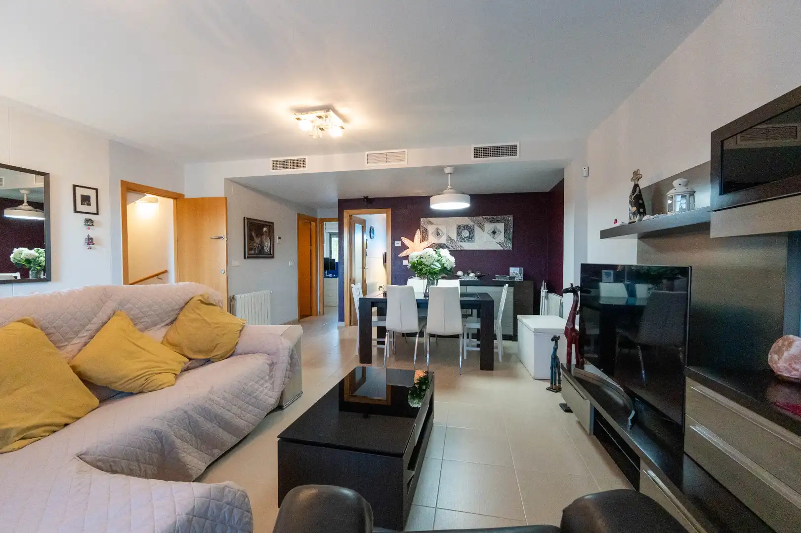 Living room of Detached homes for sale in Murcia  with Air Conditioner, Heating and Private garden