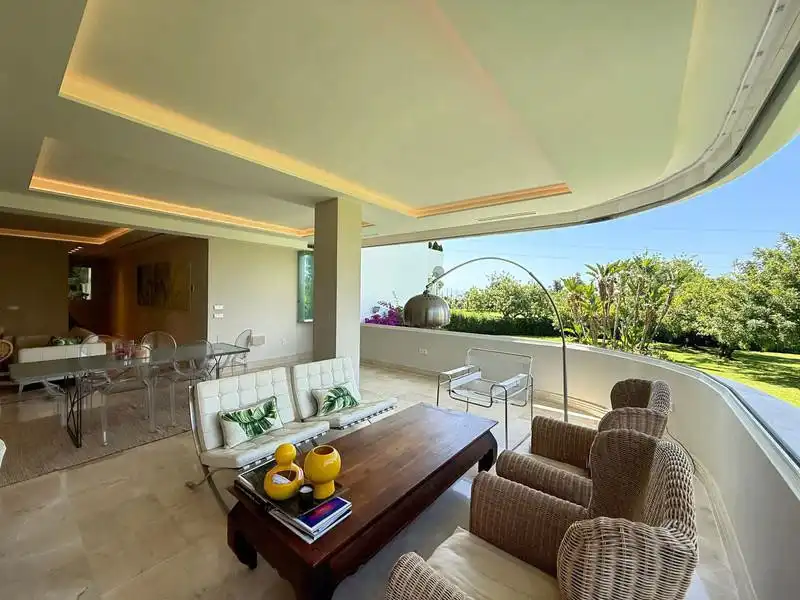 Terrace of Ground floor for rent in Marbella  with Air Conditioner, Heating and Terrace
