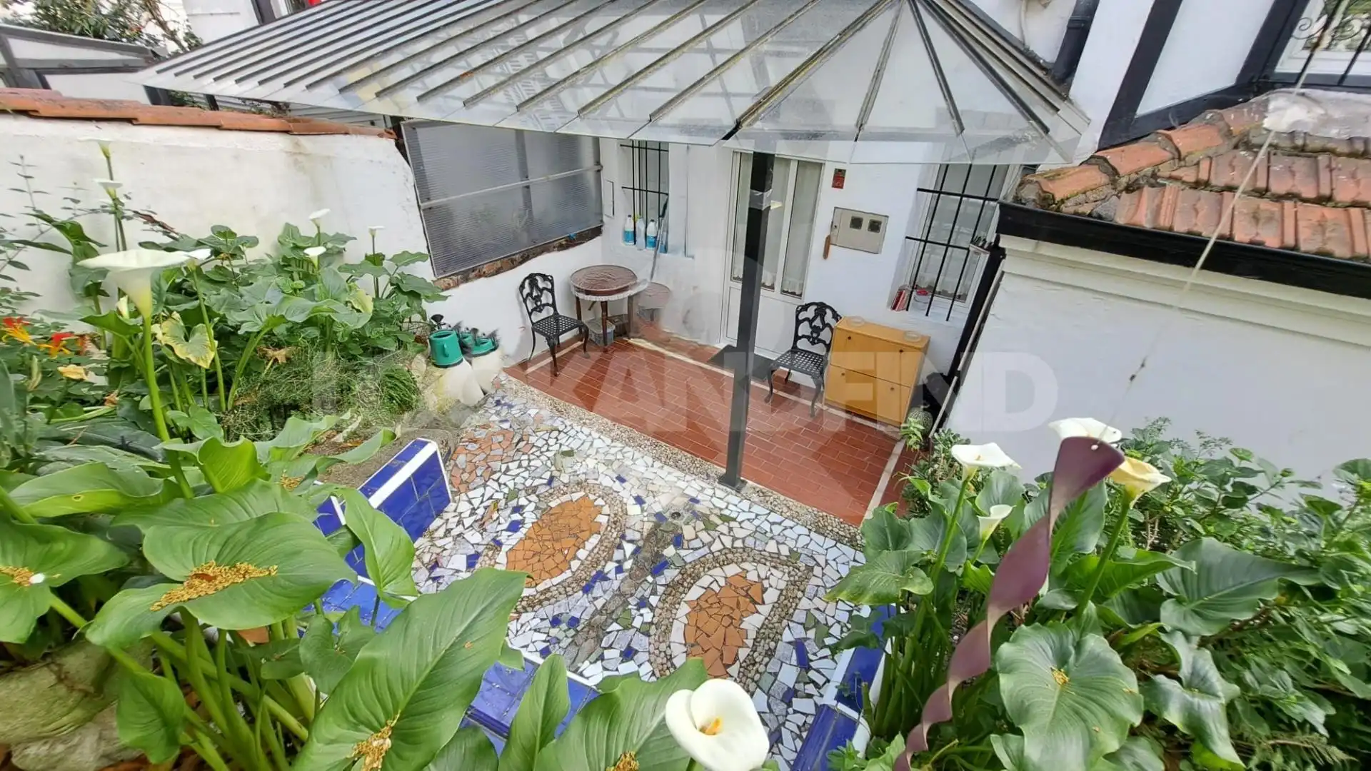 Terrassa de Casa o xalet en venda en Bilbao  amb Calefacció, Jardí privat i Terrassa