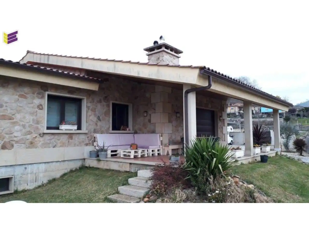 Vista exterior de Casa o chalet en venta en Salceda de Caselas con Calefacción, Terraza y Piscina