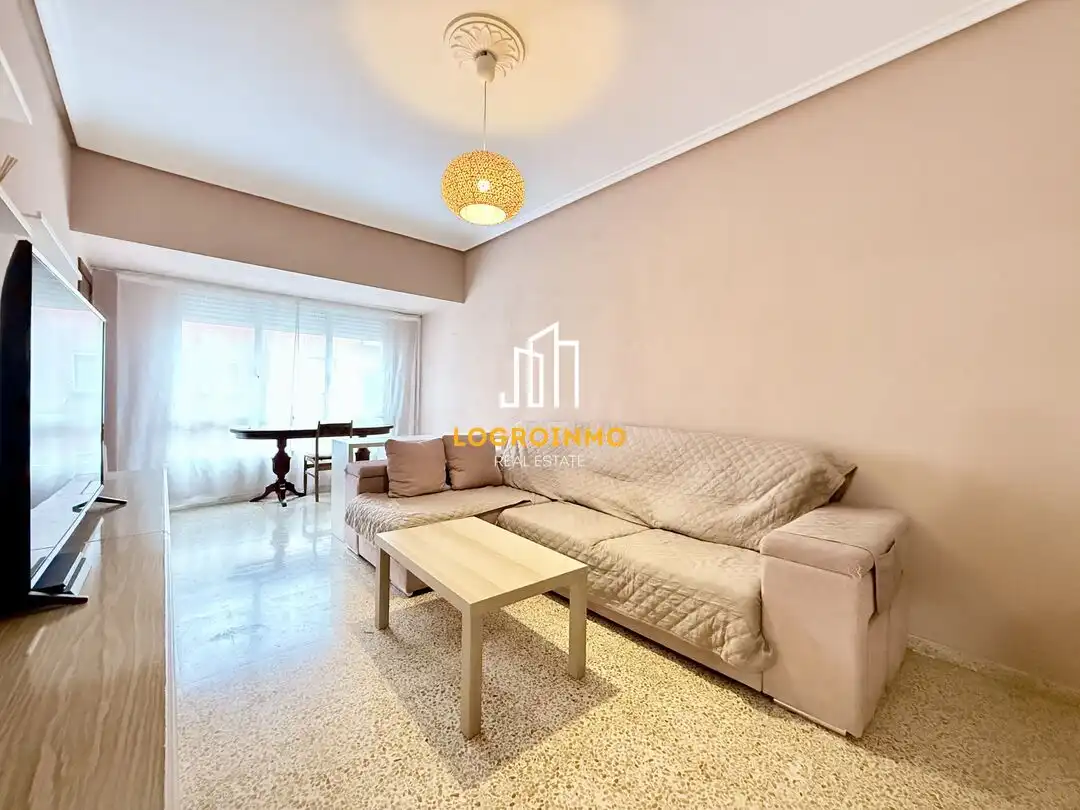 Living room of Flat for sale in  Logroño  with Heating and Terrace