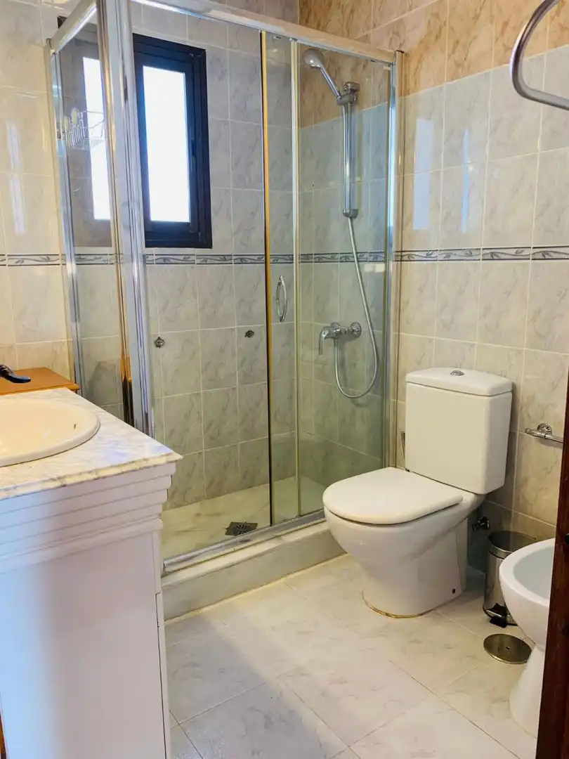Baño de Casa o chalet en venta en Mijas con Aire acondicionado, Jardín privado y Trastero