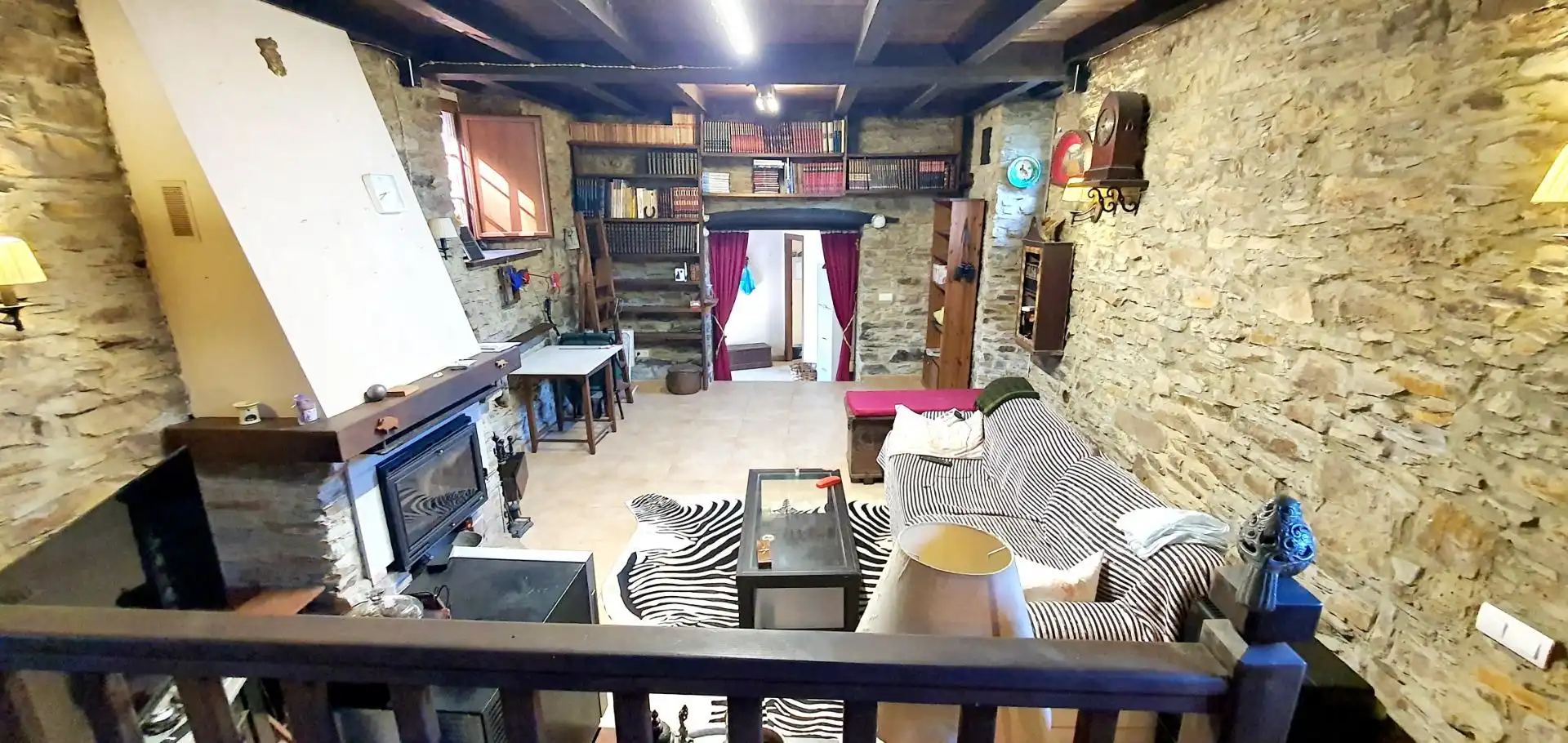 Sala de estar de Casa o chalet en venta en Castropol con Calefacción, Jardín privado y Terraza