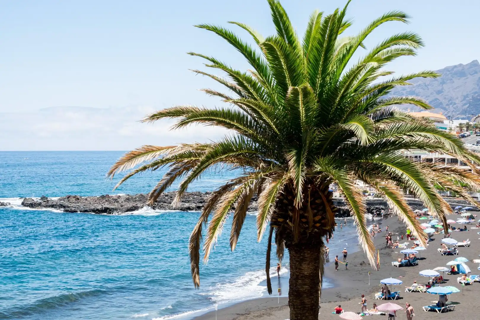 Außenansicht von Wohnung zur Miete in Torremolinos mit Klimaanlage, Heizung und Terrasse