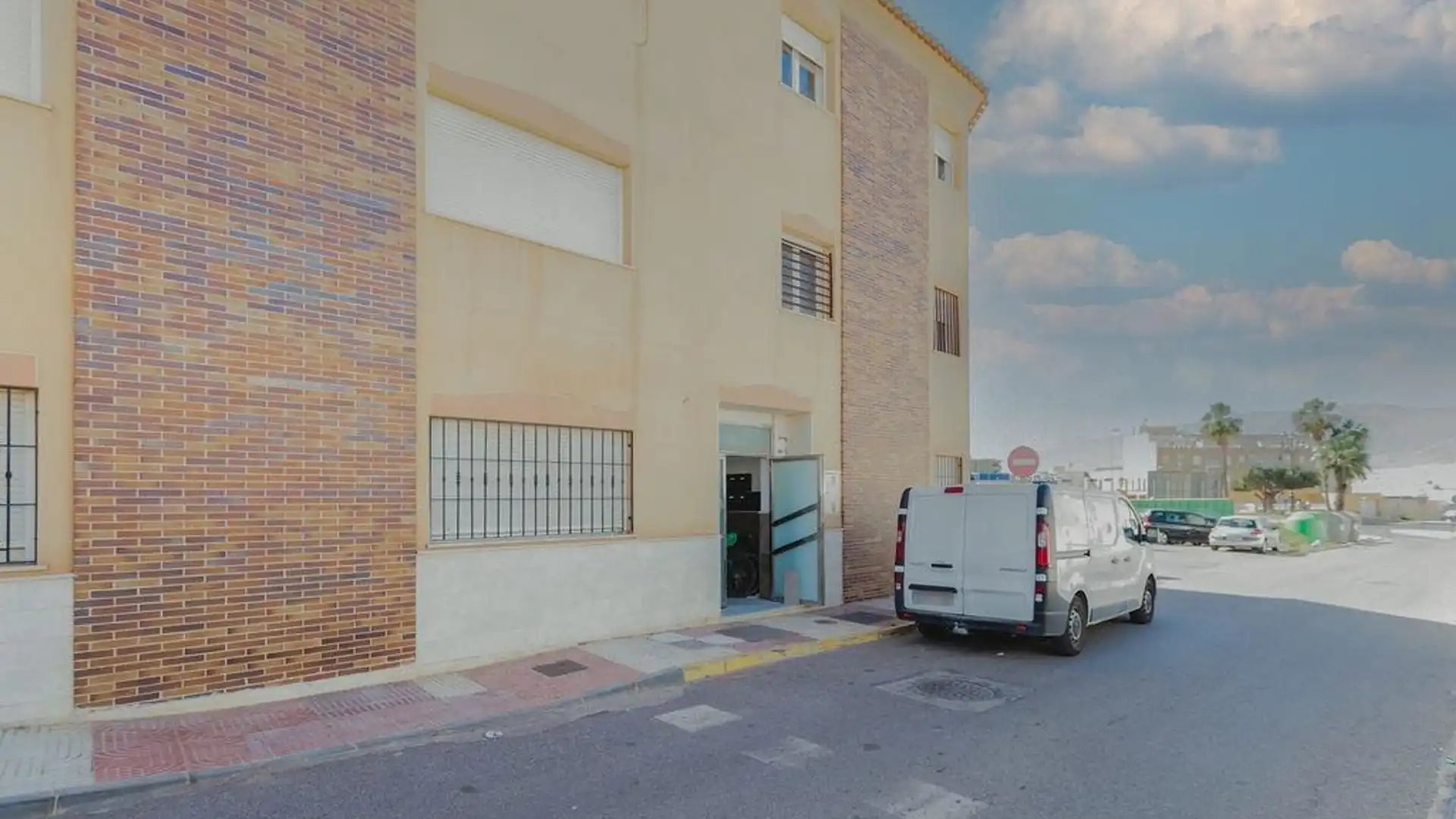 Vista exterior de Piso en venta en Roquetas de Mar