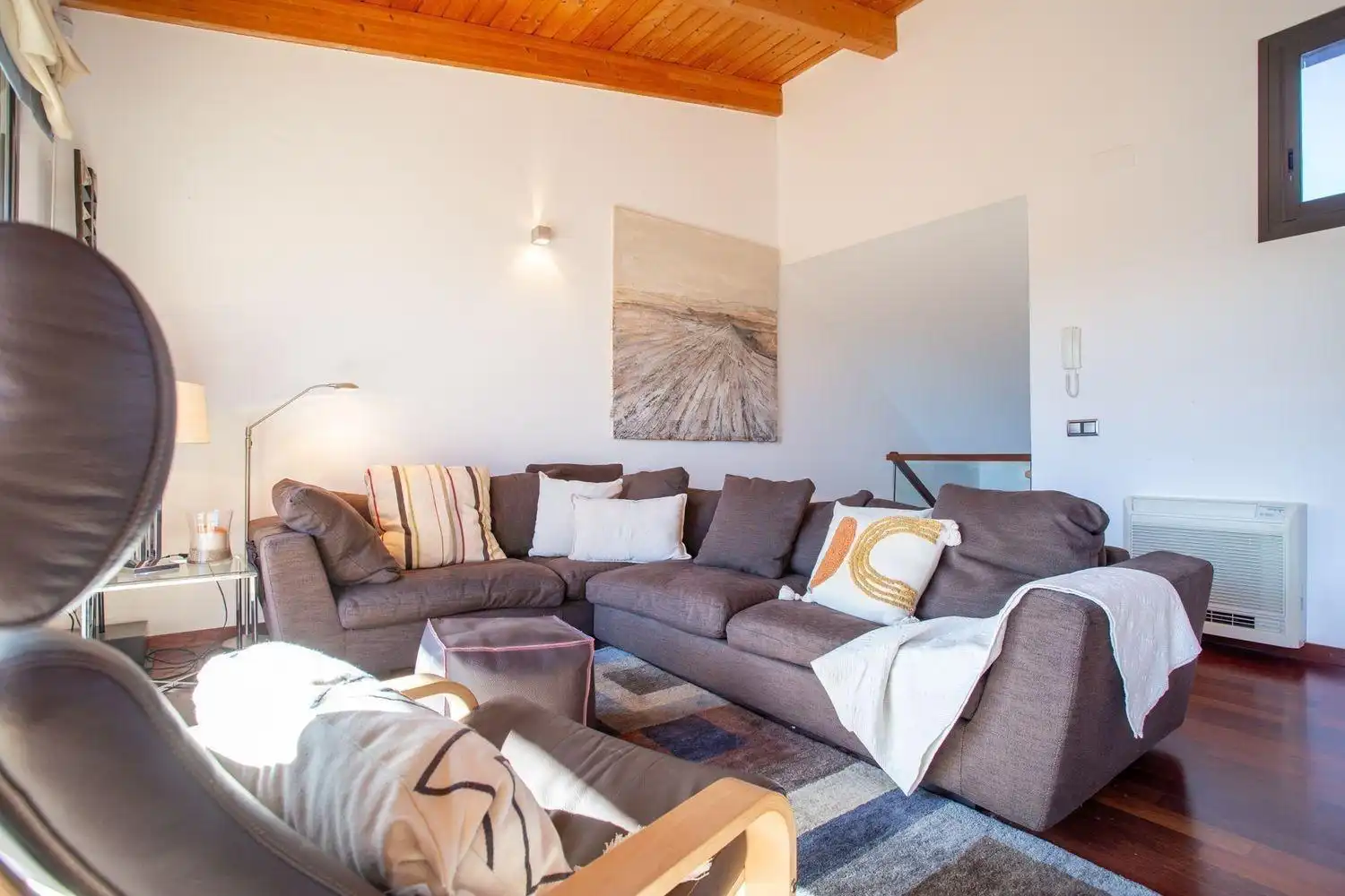 Sala d'estar de Casa adosada en venda en Castellvell del Camp amb Calefacció