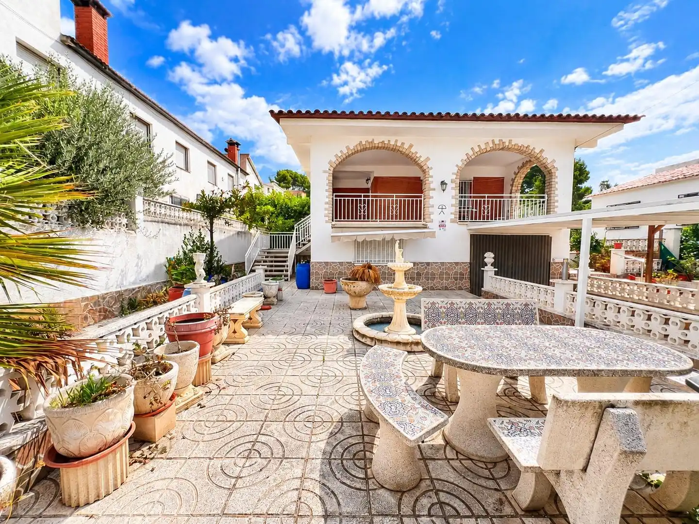 Terraza de Casa o chalet en venta en Calafell con Calefacción, Jardín privado y Terraza