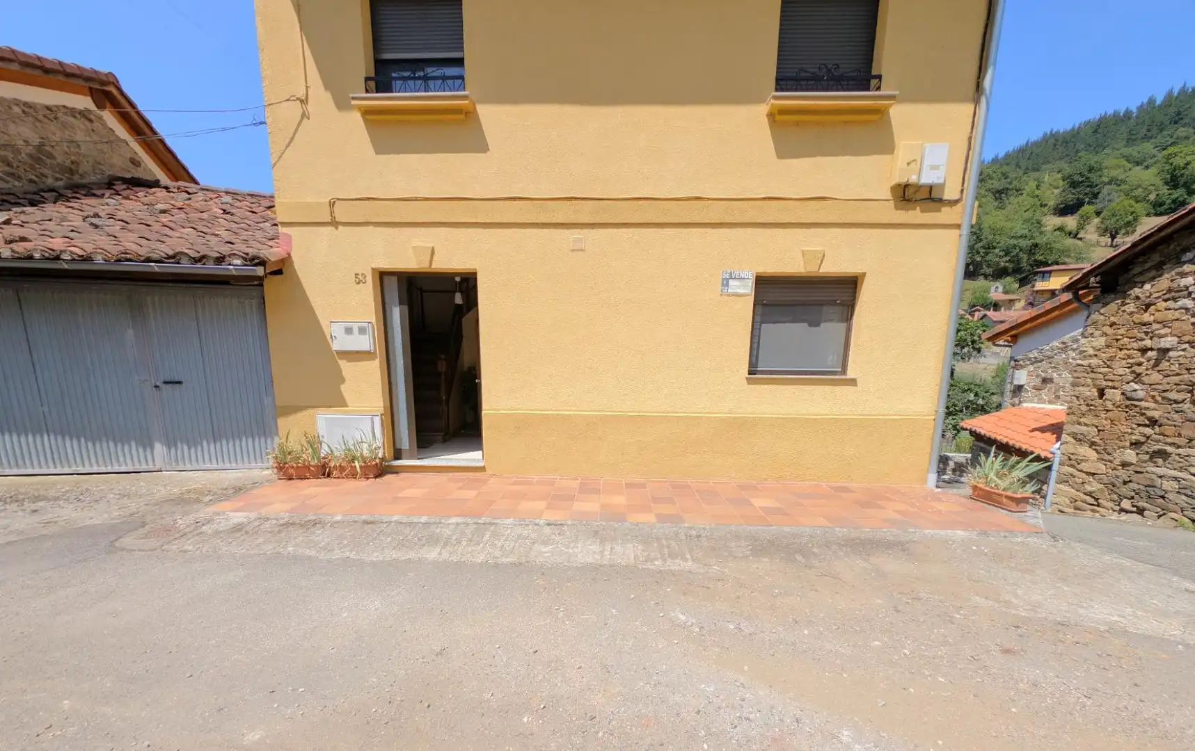 Vista exterior de Dúplex en venda en Aller amb Terrassa