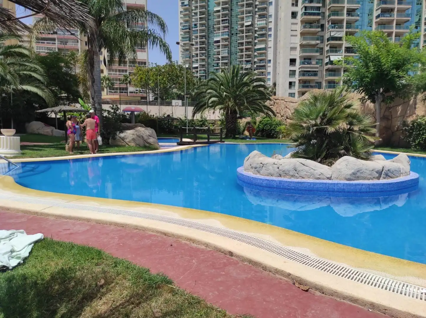 Swimming pool of Flat for sale in Villajoyosa / La Vila Joiosa  with Air Conditioner and Community pool