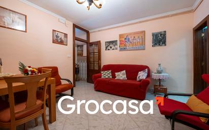 Living room of Flat for sale in Mataró  with Air Conditioner, Terrace and Storage room