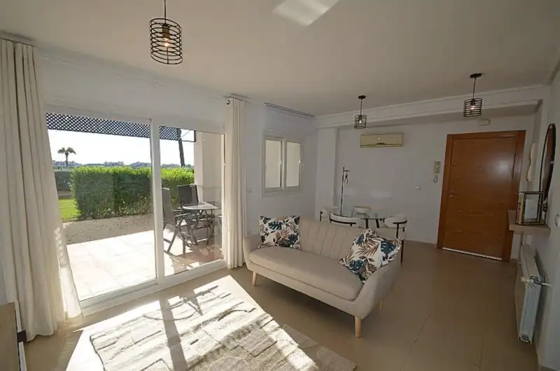 Sala de estar de Apartamento en venta en Murcia con Terraza
