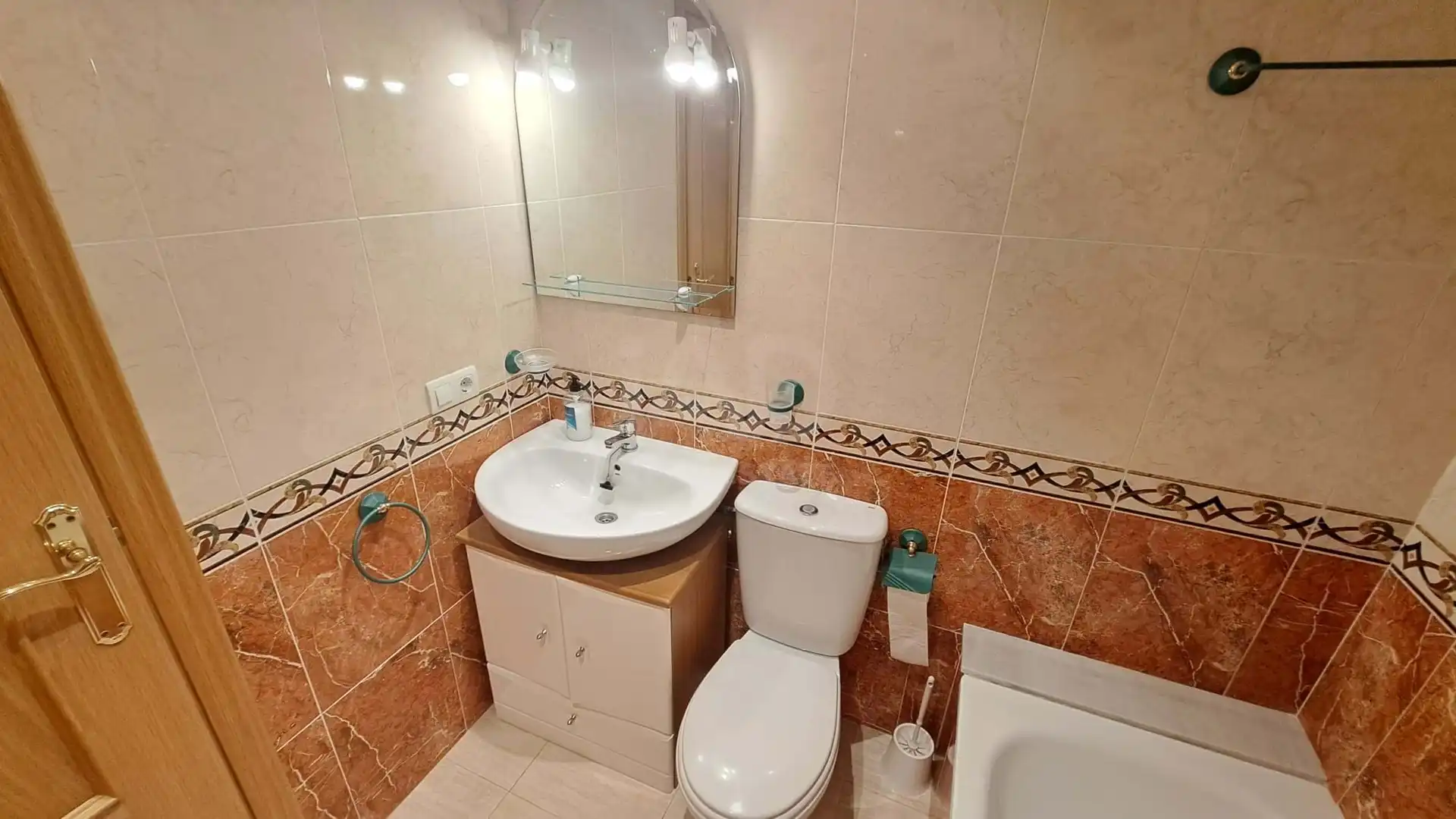 Badezimmer von Wohnung zum Verkauf in Oropesa del Mar / Orpesa mit Klimaanlage, Terrasse und Schwimmbad