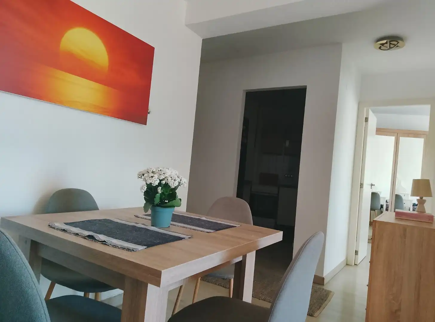 Dining room of Apartments for sale in Calpe / Calp  with Air Conditioner, Heating and Terrace