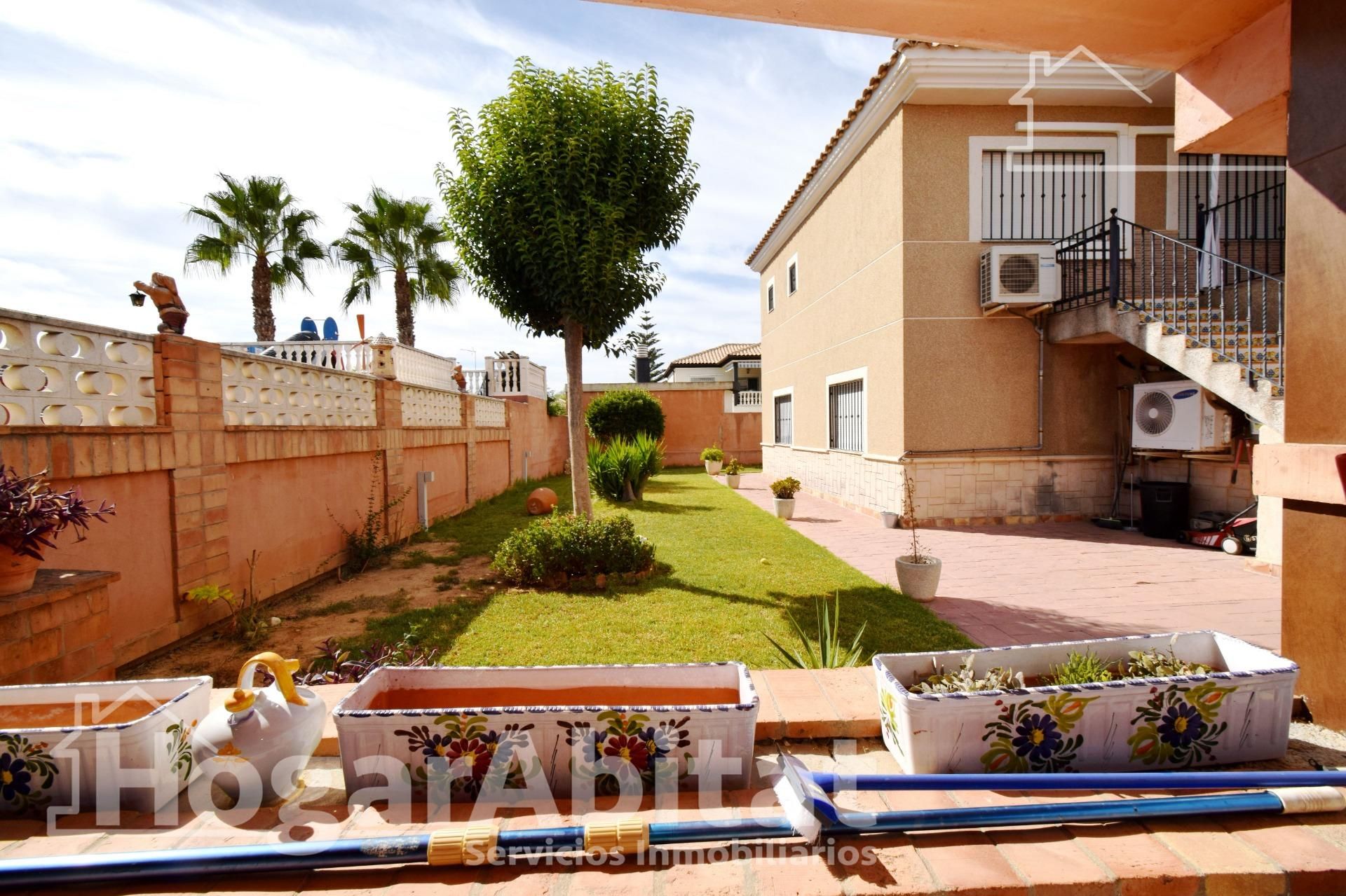 Jardín de Casa o chalet en venta en Montserrat con Aire acondicionado, Calefacción y Jardín privado
