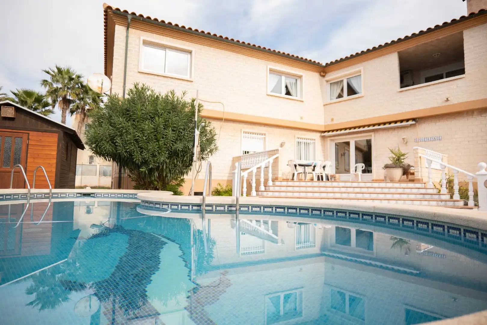 Piscina de Casa o chalet en venta en La Manga del Mar Menor con Aire acondicionado, Jardín privado y Terraza