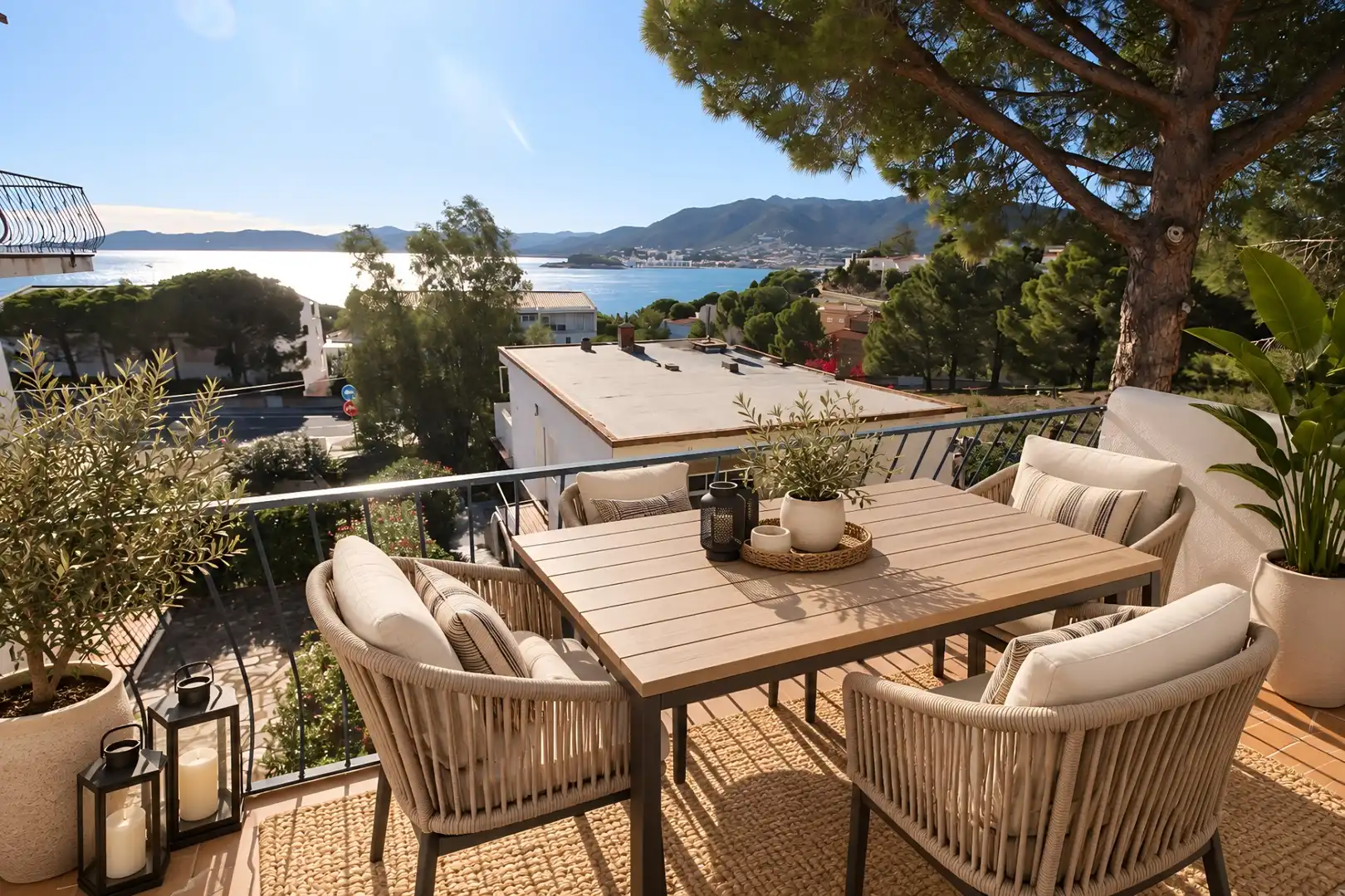 Terrace of Flat for sale in Grifeu - Cap Ras - Els Estanys - Sant Genís