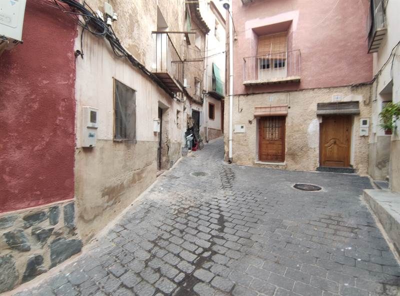 Vista exterior de Casa adosada en venda en Blanca