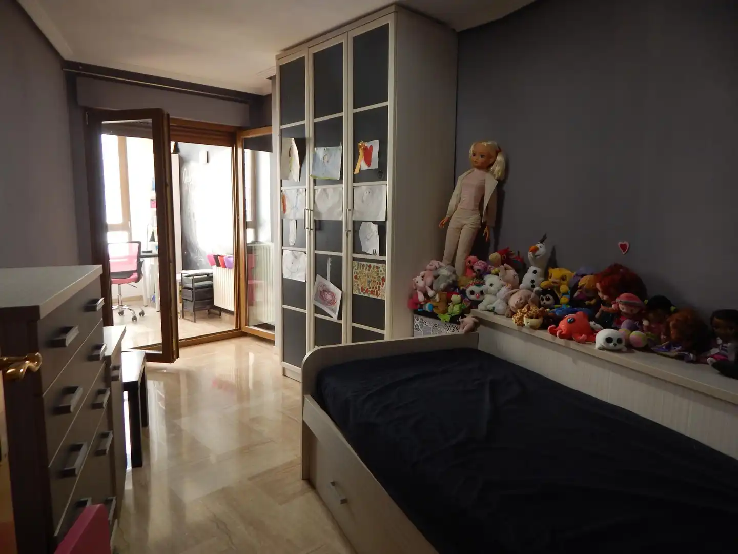 Bedroom of Flat for sale in Bocairent  with Air Conditioner, Heating and Furnished