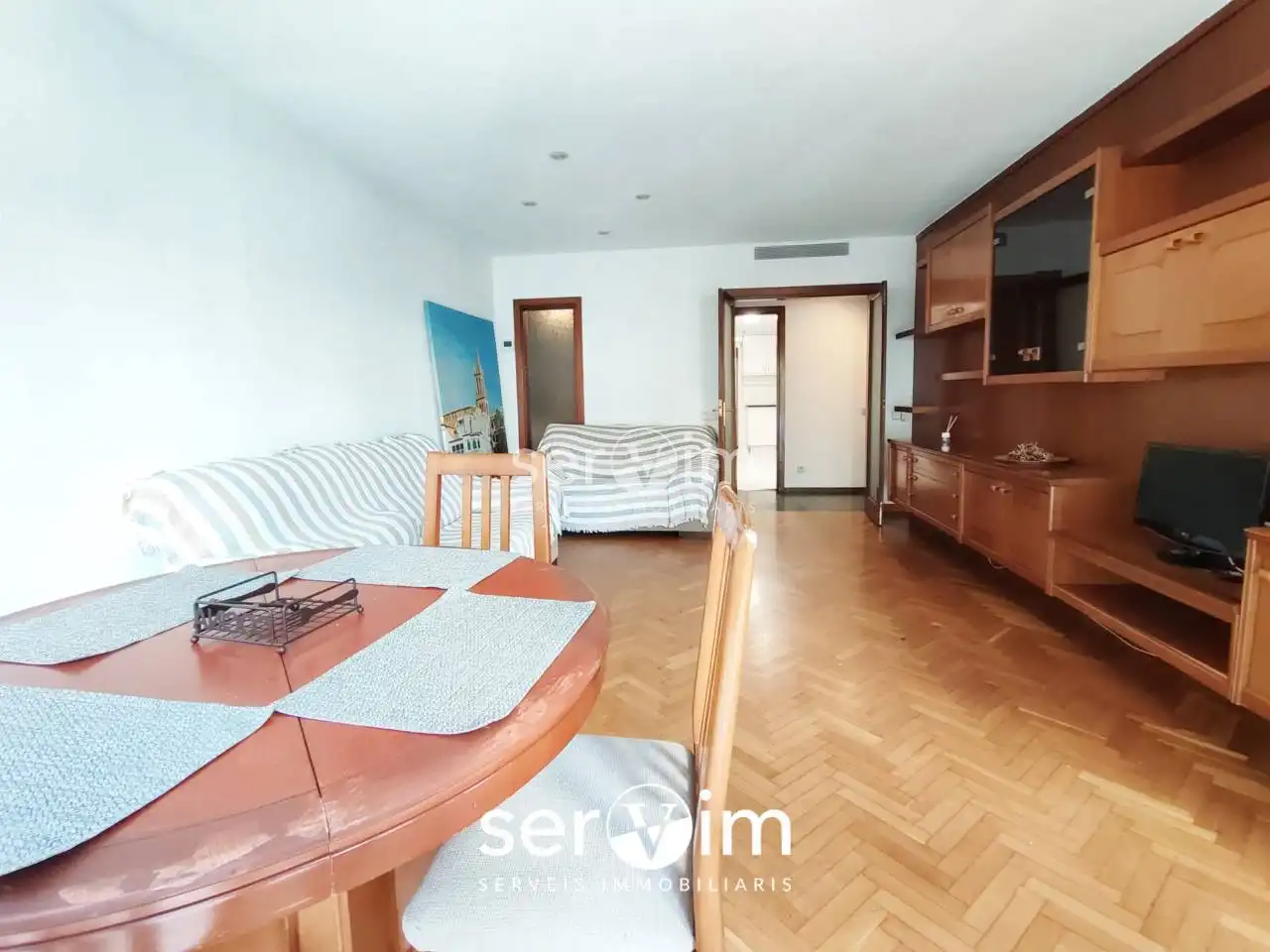 Wohnzimmer von Wohnung zum Verkauf in Girona Capital mit Terrasse