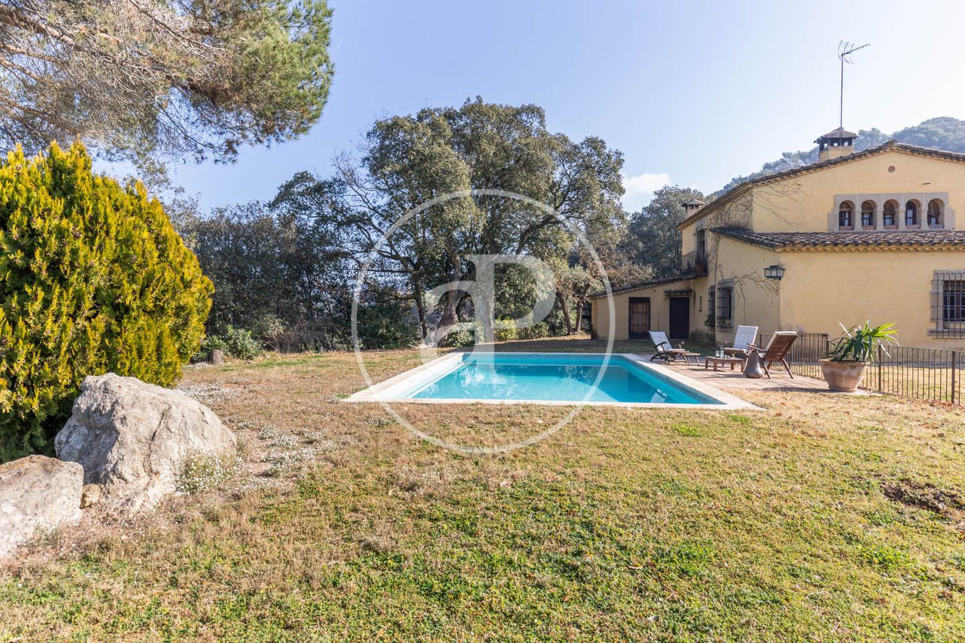 Jardí de Casa o xalet en venda en Vilanova del Vallès amb Calefacció, Jardí privat i Terrassa