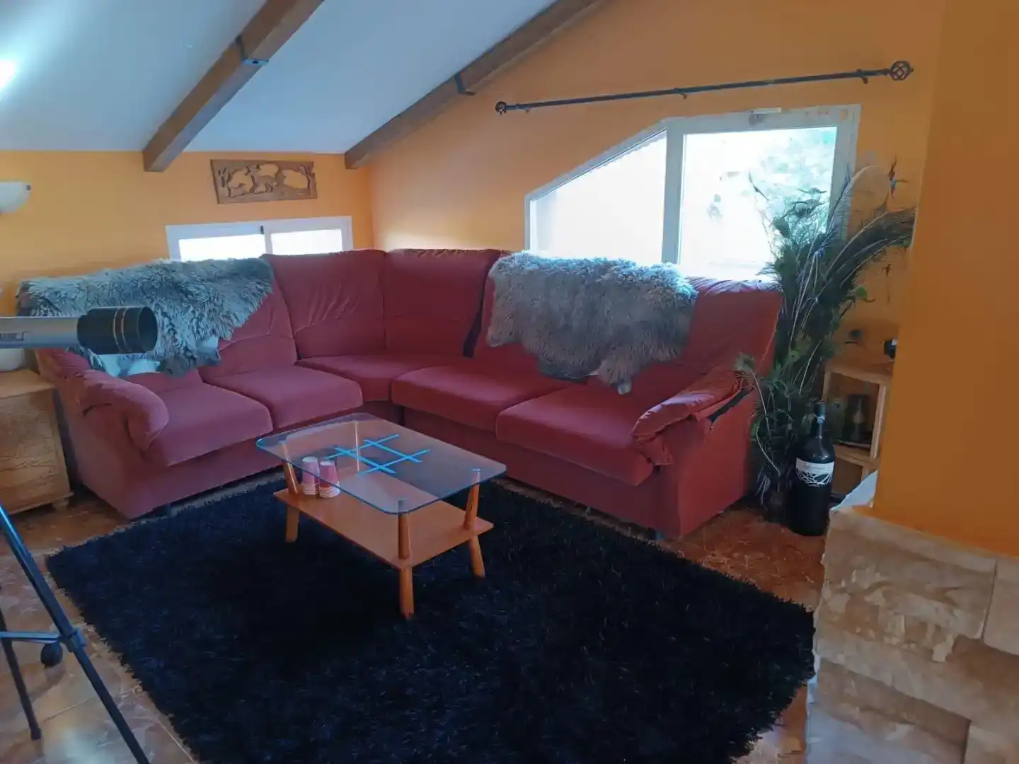 Sala d'estar de Casa o xalet en venda en Vilafamés amb Aire condicionat i Balcó