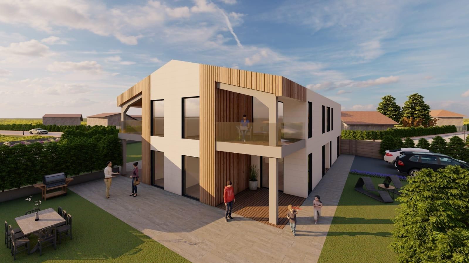 Vista exterior de Casa adosada en venda en Vitoria - Gasteiz amb Terrassa