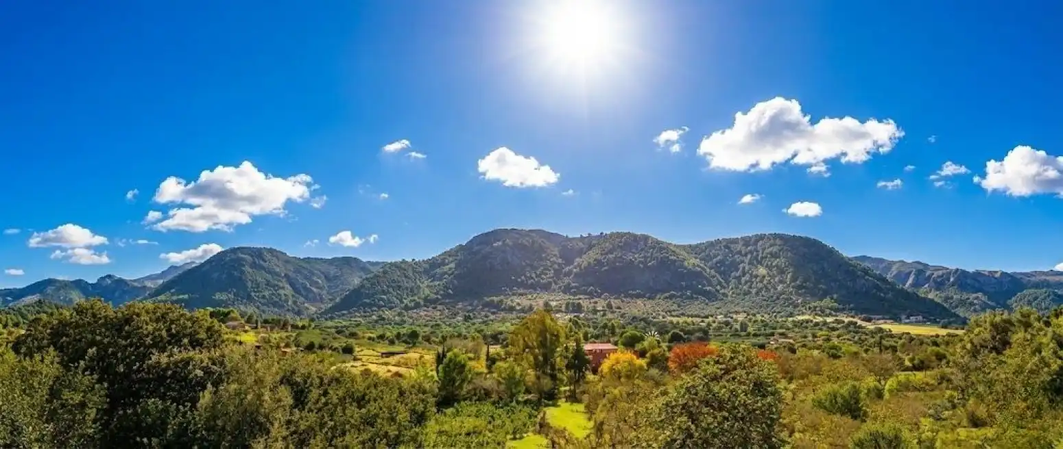 Exterior view of Houses for rent in Campanet  with Heating, Private garden and Terrace