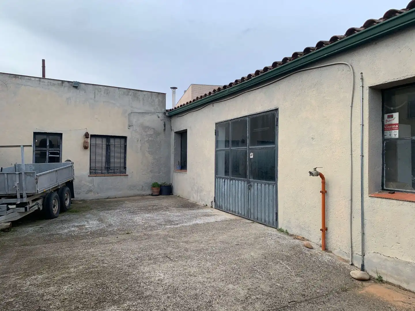 Vista exterior de Terreno industrial en venta en Cassà de la Selva