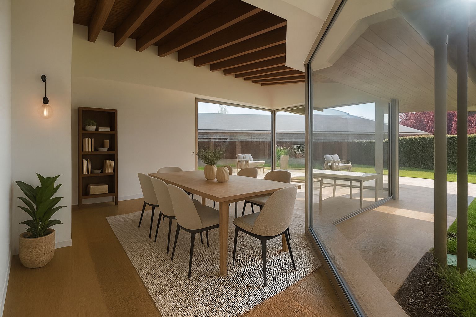 Dining room of House or chalet for sale in Jaca  with Air Conditioner, Heating and Private garden