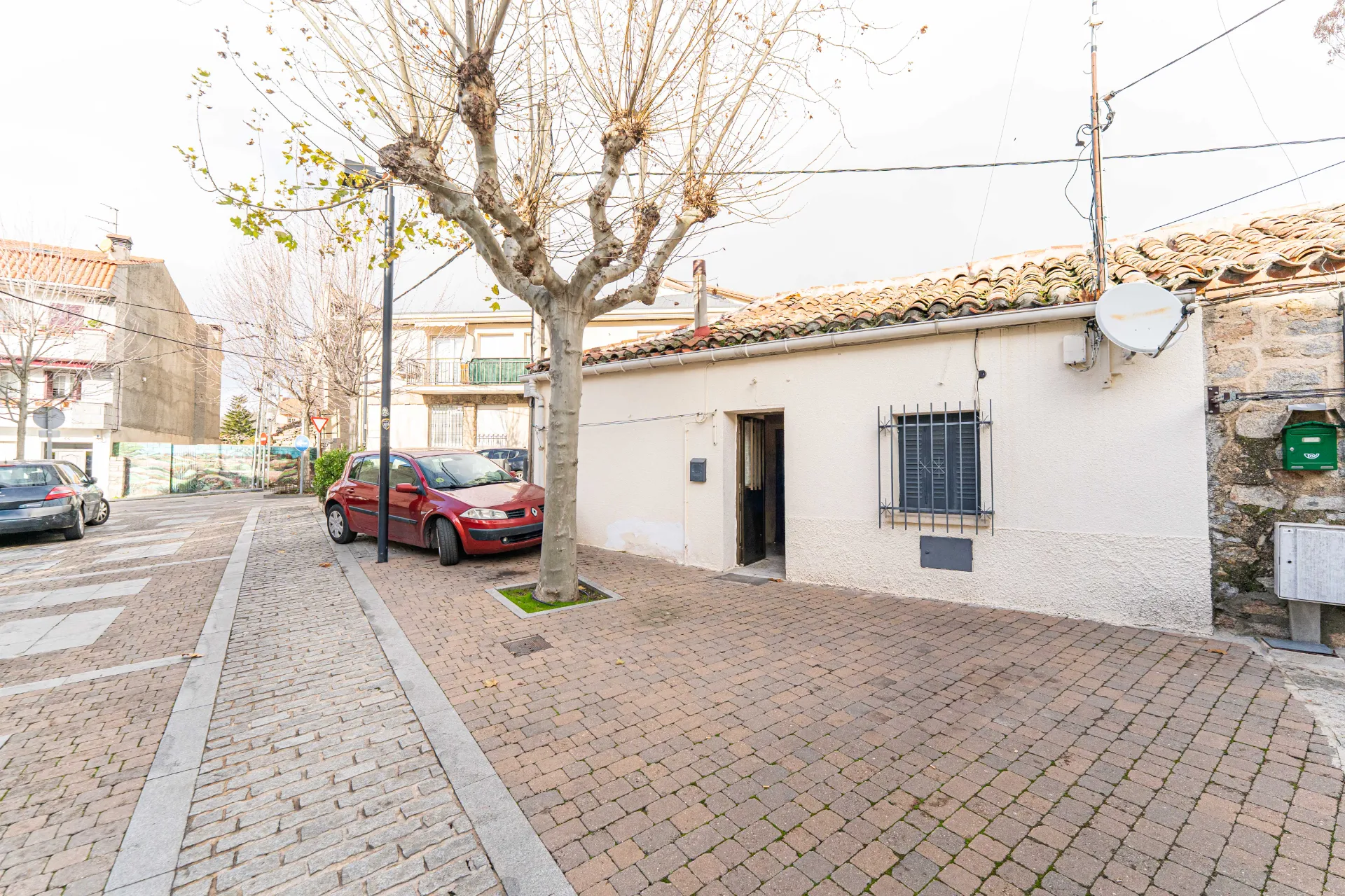 Vista exterior de Casa adosada en venta en Collado Mediano con Calefacción