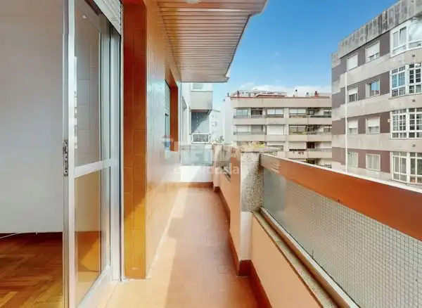 Balcony of Flat for sale in Centro Urbano