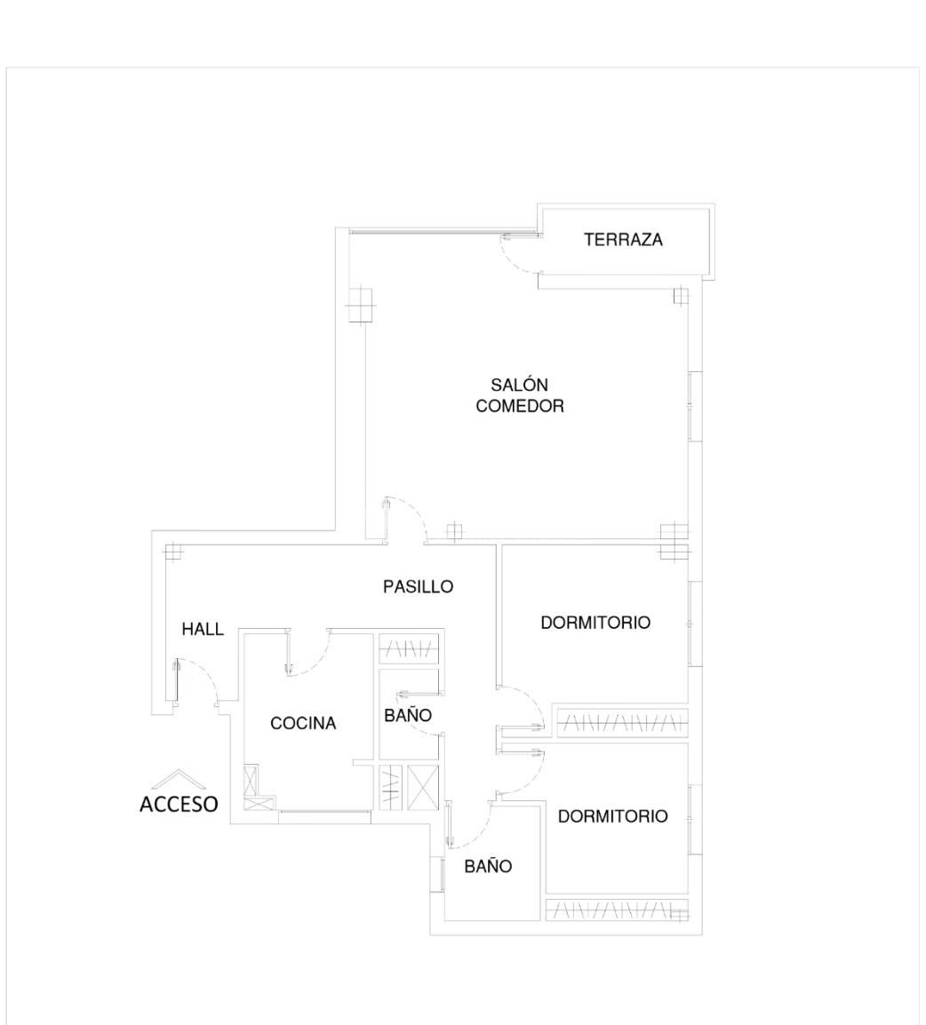 Flat for sale in  Madrid Capital  with Air Conditioner and Heating