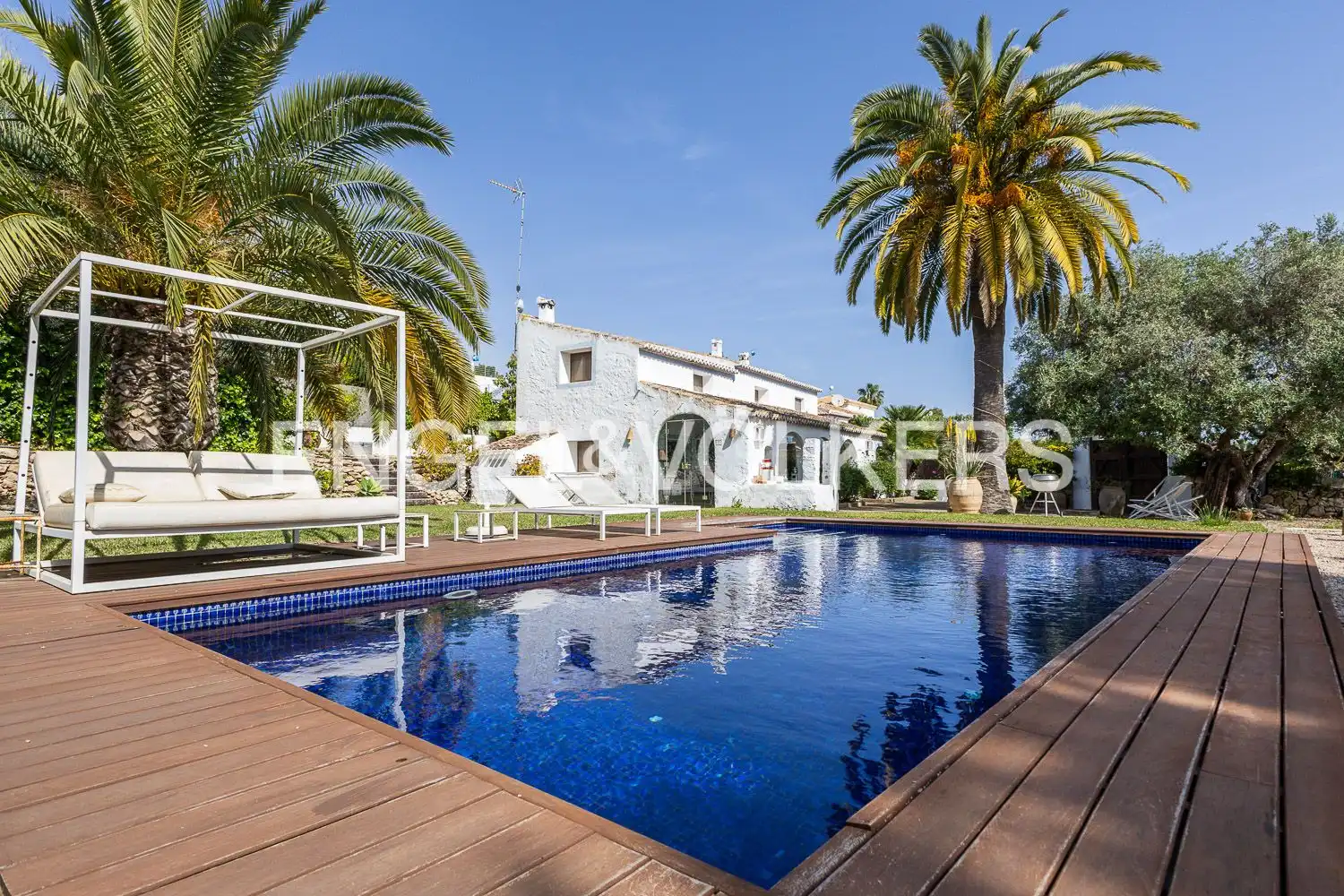 Vista exterior de Casa o chalet de alquiler en Jávea / Xàbia con Aire acondicionado, Calefacción y Terraza