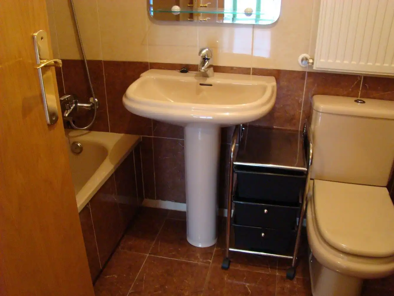 Bathroom of Flat for rent in Arroyomolinos (Madrid)  with Heating, Parquet flooring and Terrace