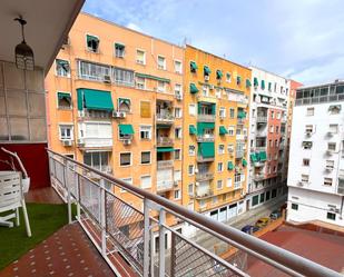 Exterior view of Flat for sale in  Madrid Capital  with Heating, Terrace and Balcony