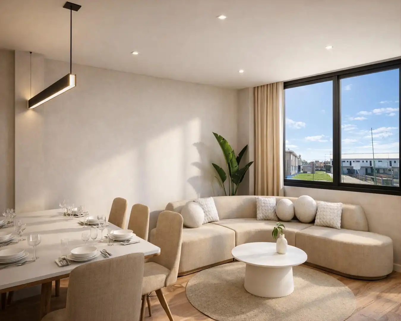 Living room of Flat for sale in Vilanova de Arousa  with Heating