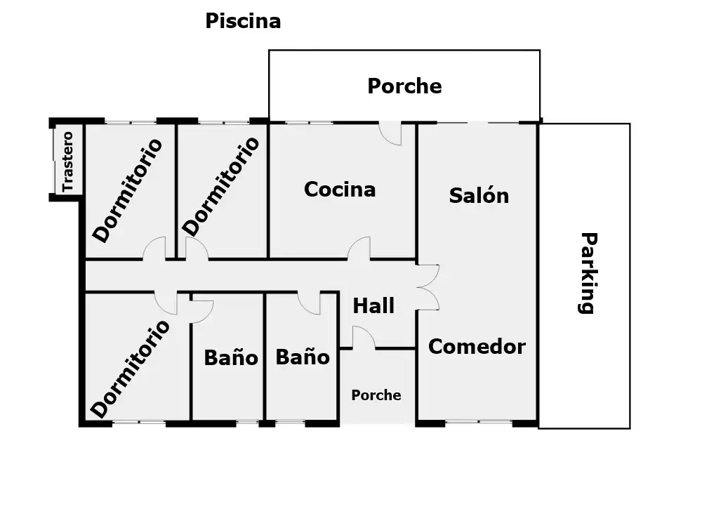 Chalet con piscina en venta en Capellanía - Retamar, imagen 45