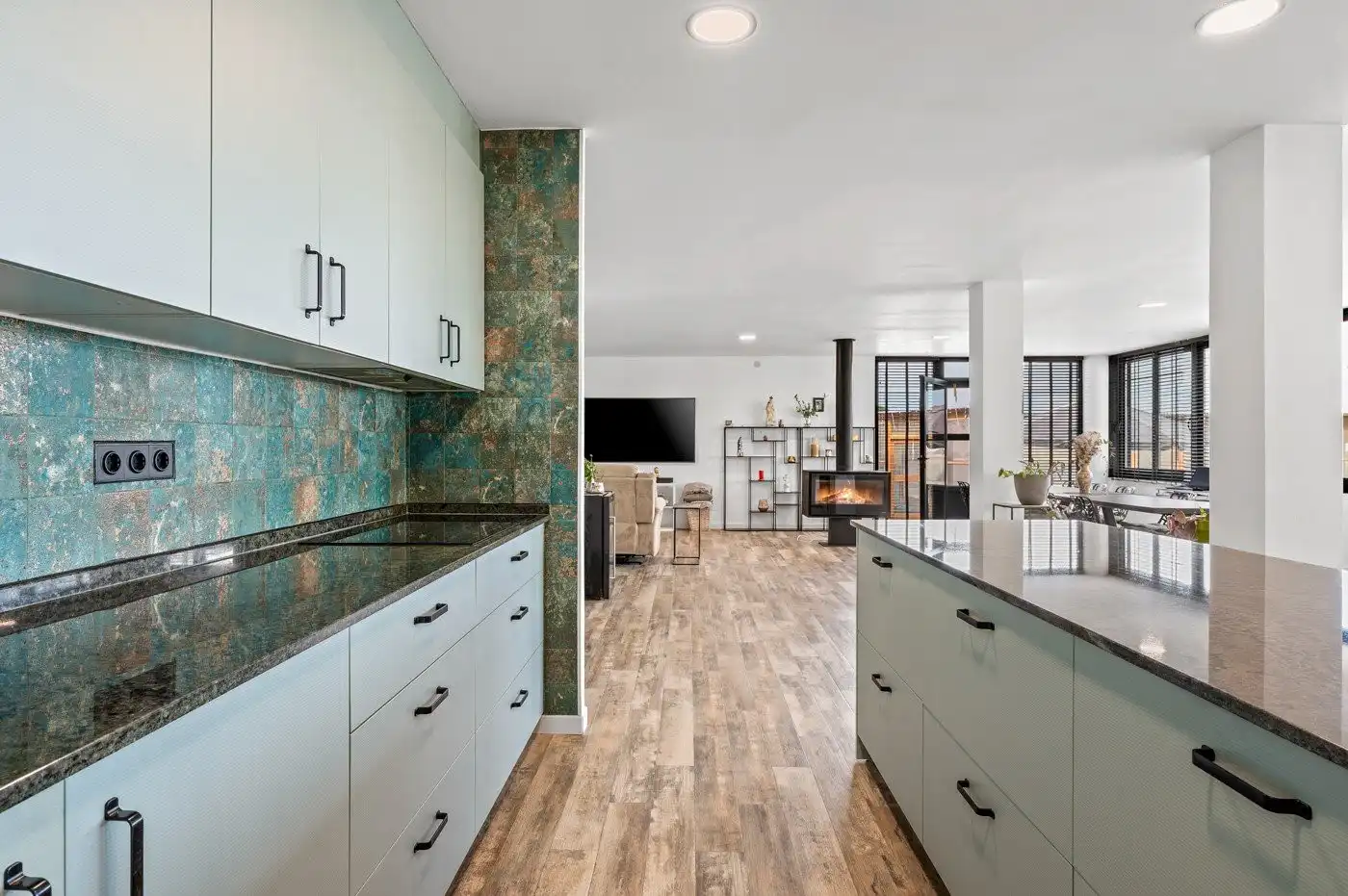 Cocina de Finca rústica en venta en Murcia con Terraza, Trastero y Piscina