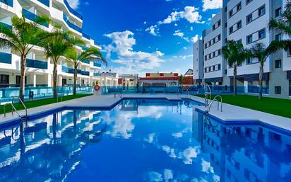 Swimming pool of Apartment for sale in Mijas  with Air Conditioner, Heating and Private garden