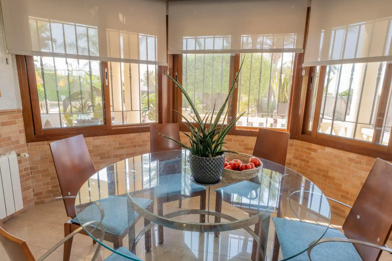 Dining room of Houses for sale in Elche / Elx  with Air Conditioner, Heating and Private garden