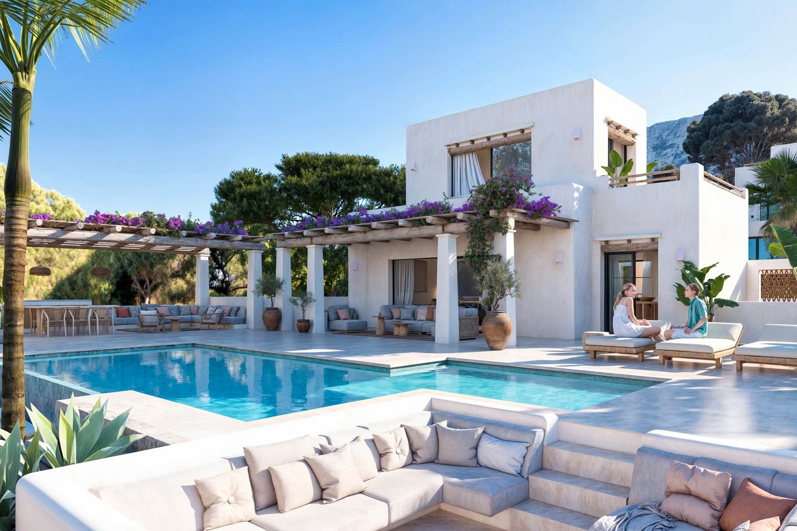 Terrace of House or chalet for sale in Dénia  with Heating and Swimming Pool