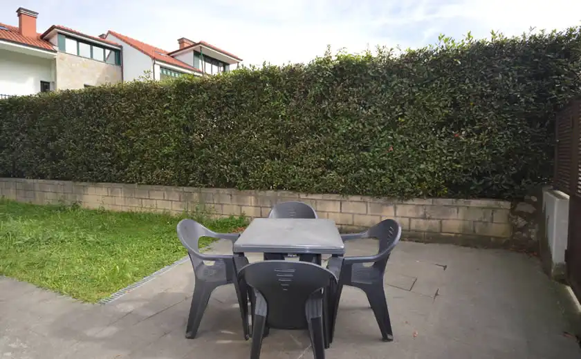 Terraza de Apartamento de alquiler en Llanes con Calefacción, Amueblado y Horno