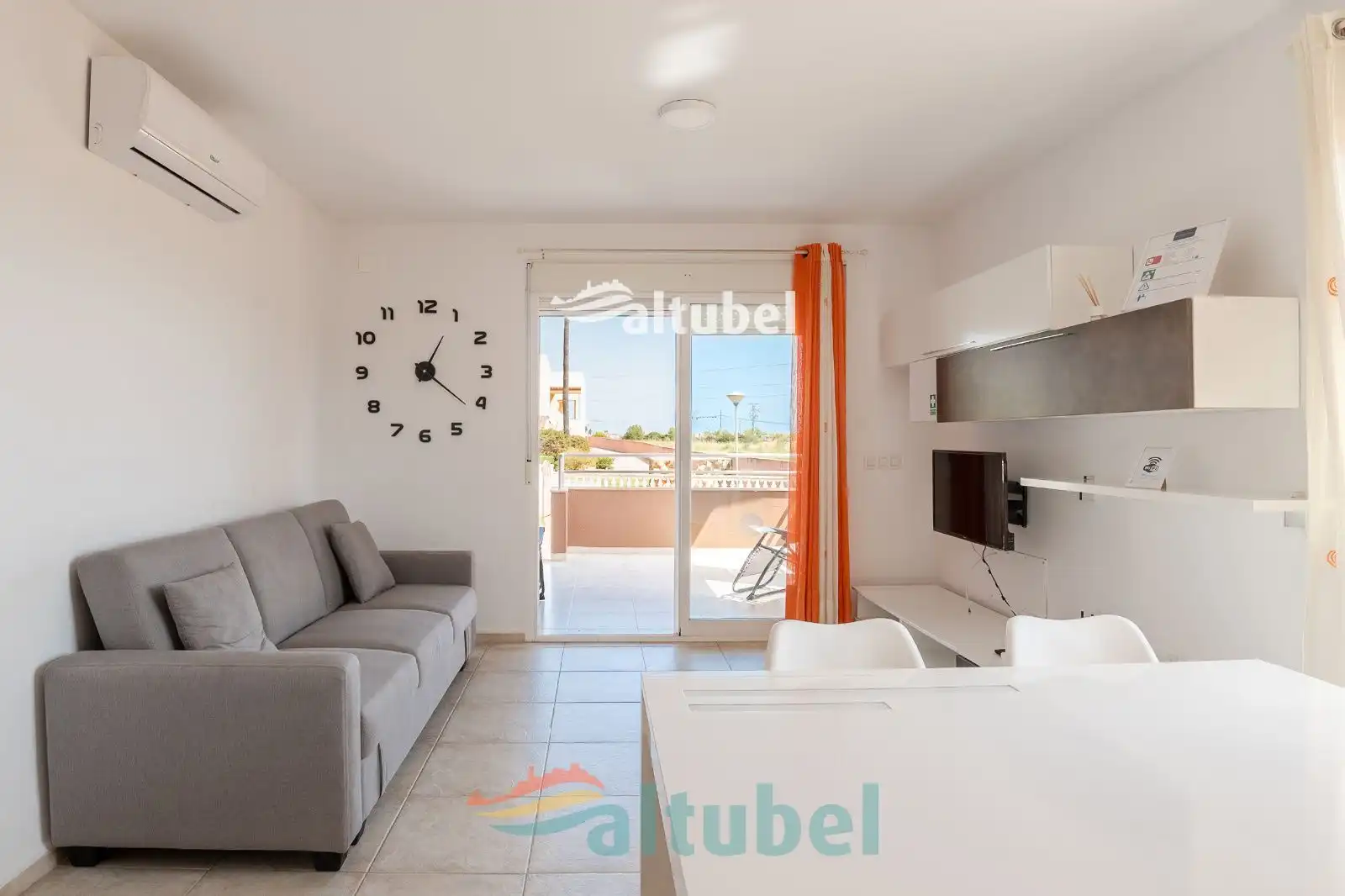Balcony of Houses for sale in Peñíscola / Peníscola  with Air Conditioner, Terrace and Swimming Pool
