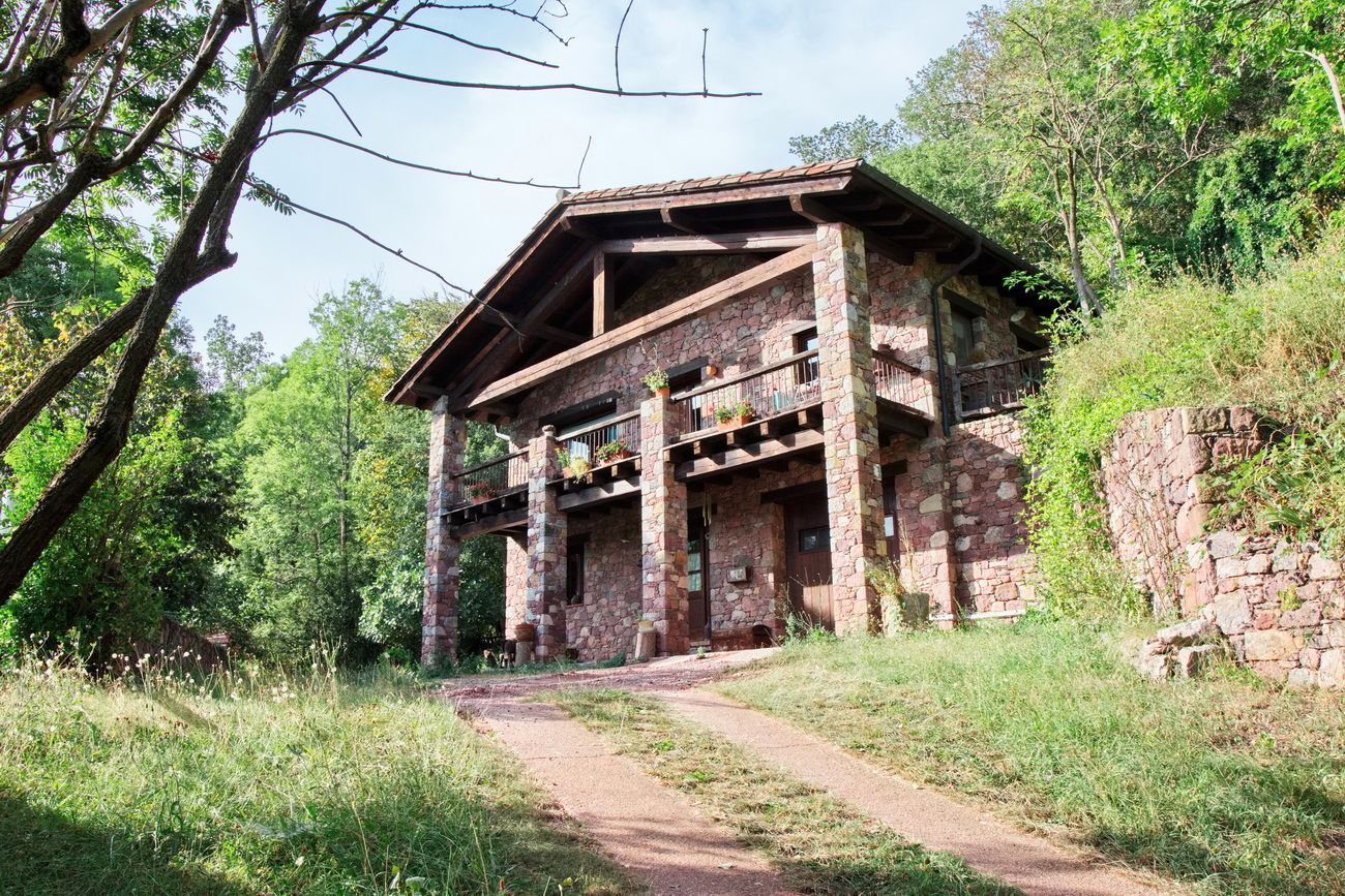 Exterior view of Country house for sale in Camprodon  with Heating, Private garden and Terrace